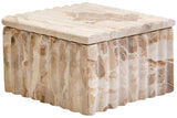 Santino Square Chocolate Marble Box