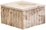 Santino Square Chocolate Marble Box
