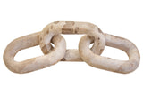 Santino Chocolate Marble Three Link Chain