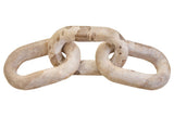 Santino Chocolate Marble Three Link Chain