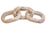 Santino Chocolate Marble Three Link Chain