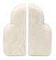 Savio White Marble Set of Two Bookends