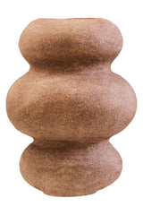 Sanai Cotton Mache and Coco Shell Bubble Vase
