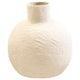 Sanai Cream Cotton Mache Large Vase