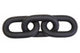 Cato Black Wood Three Link Chain Decor
