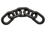 Cato Black Wood 5 Link Table Decor Chain