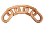 Cato Natural Wood 5 Link Table Decor Chain