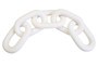 Cato White Wood 5 Link Table Decor Chain