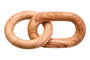 Cato Natural Wood 2 Link Chain Decor