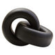Cato Black Wood Large Knot Decor