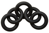Cato Black Wooden 5 Link Floor Decor Chain