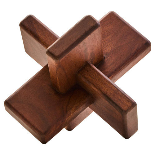 Cato Brown Wood Sculpture