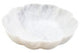 Zoro Large White Marble Scalloped Bowl