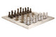 Flos White and Grey Large Marble Chess Set