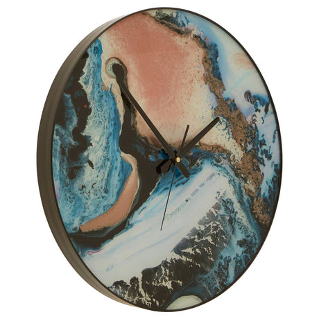 Celina Pink / Blue Wall Clock