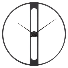 Beauly Black Dual Ring Wall Clock