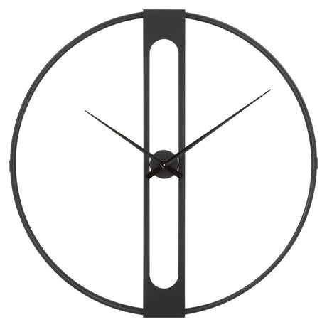 Beauly Black Dual Ring Wall Clock