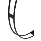 Beauly Black Dual Ring Wall Clock