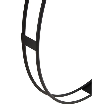 Beauly Black Dual Ring Wall Clock