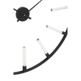 Beauly Black Finish Wall Clock