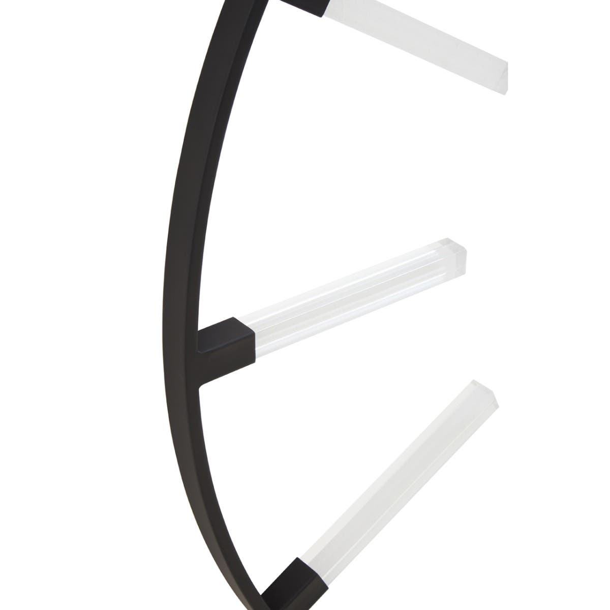 Beauly Black Finish Wall Clock