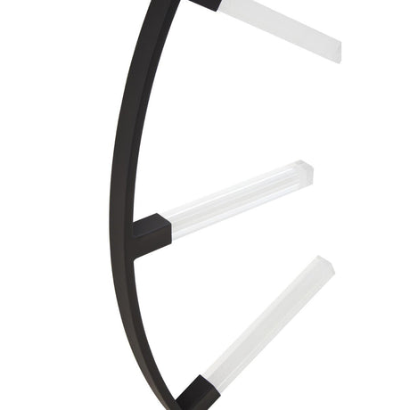 Beauly Black Finish Wall Clock