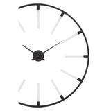 Beauly Black Finish Wall Clock