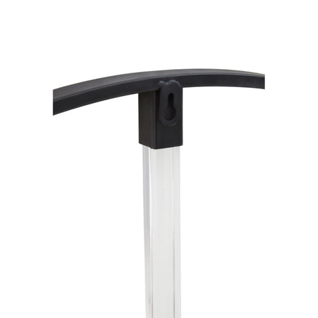 Beauly Black Finish Wall Clock