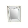 Sena White Marble with Gold Inlay 5x7 Photo Frame
