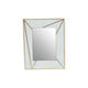 Sena White Marble with Gold Inlay 5x7 Photo Frame