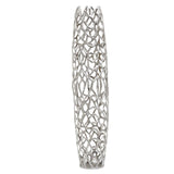 Prato Large Silver Finish Vase