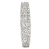 Prato Large Silver Finish Vase