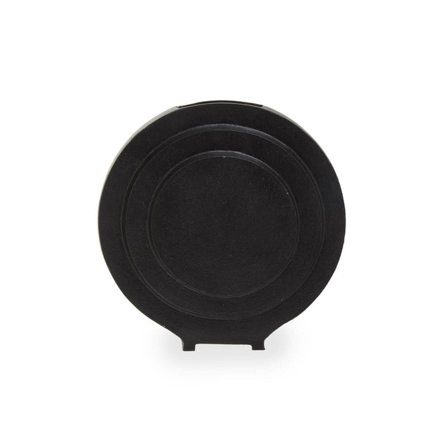 Hapax Round Matt Black Finish Vase