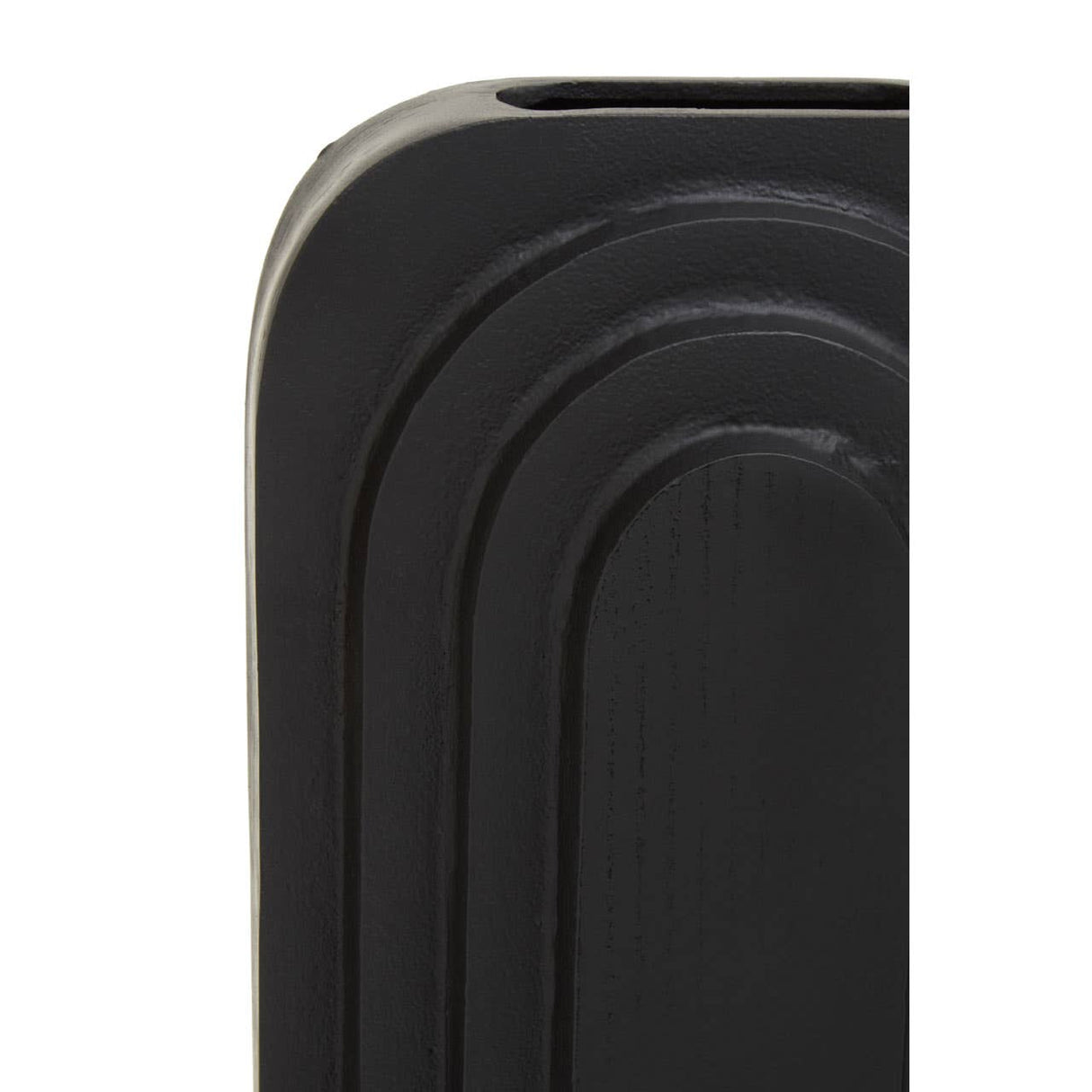 Hapax Tall Matt Black Finish Vase