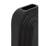 Hapax Tall Matt Black Finish Vase