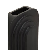Hapax Tall Matt Black Finish Vase