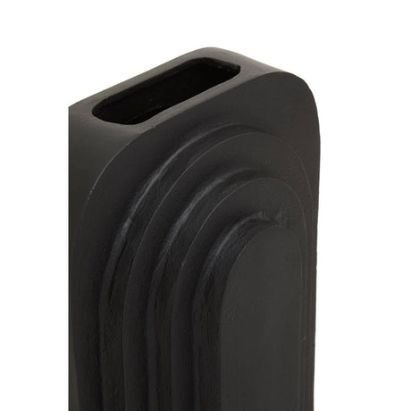 Hapax Tall Matt Black Finish Vase