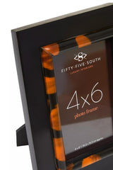 Roma 4 x 6 Inch Tortoise Shell Photo Frame