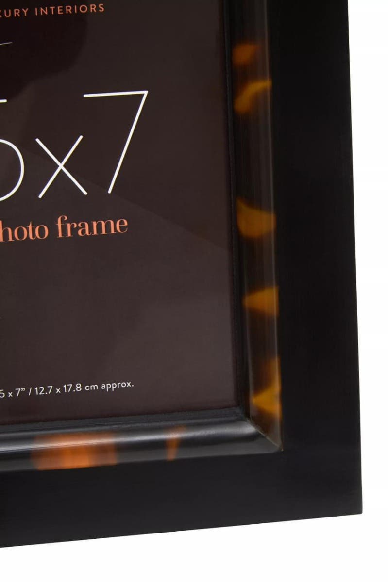 Roma 5 x 7 Inch Tortoise Shell Photo Frame
