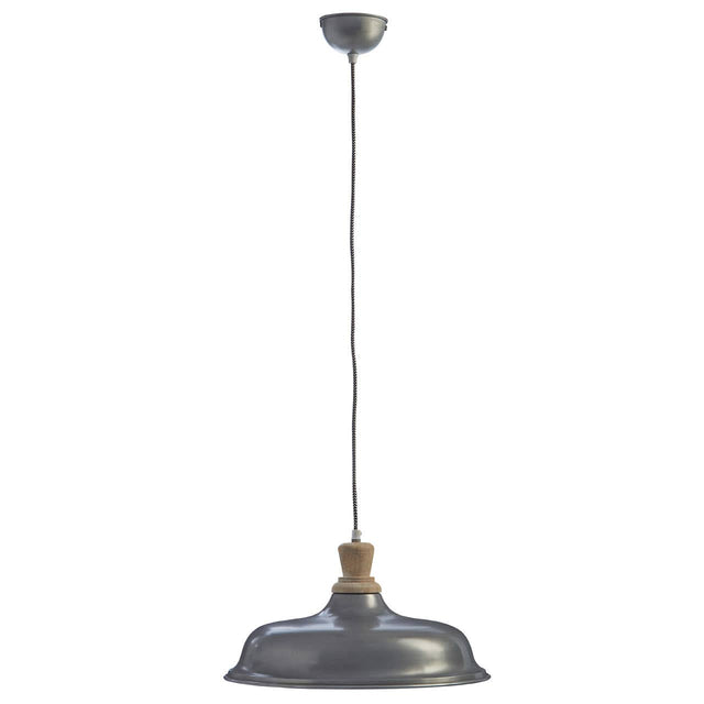 Oslo Small Pendant Light With Zinc Finish