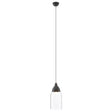 Oslo Grey Glass And Iron Pendant Light