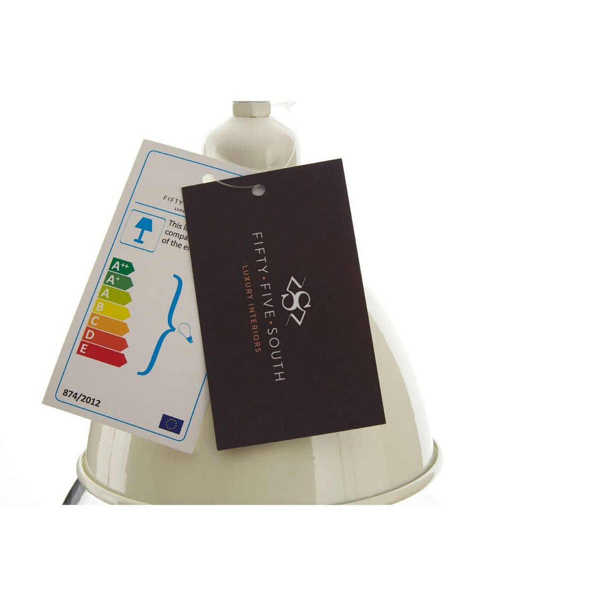 Oslo White Glass And Iron Pendant Light