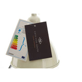 Oslo White Glass And Iron Pendant Light