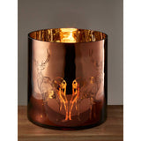 Large Brown Stag Candle Holder