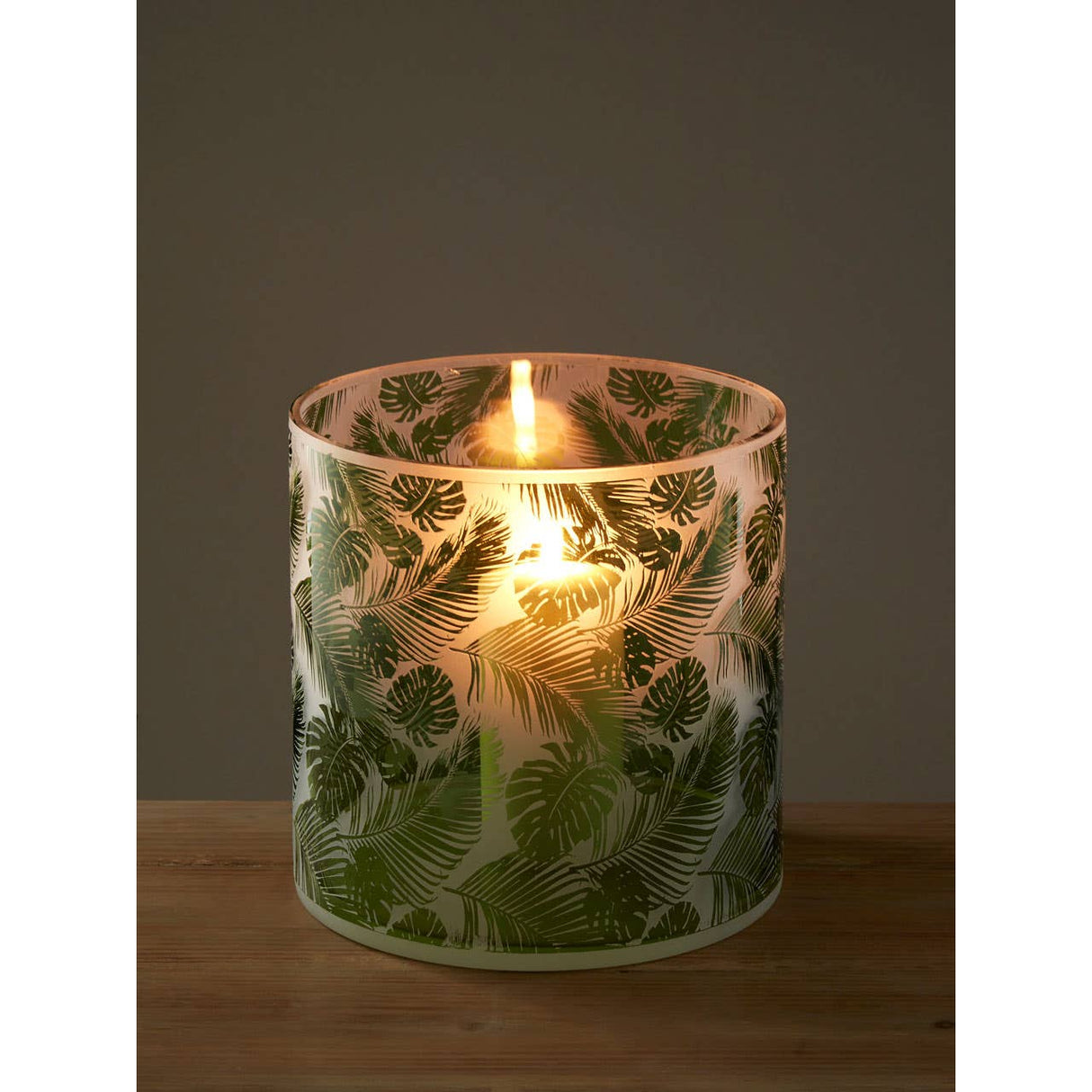 Botanical Medium Hurricane Candle Holder