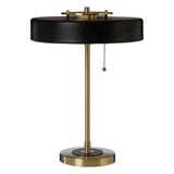 Rogano Black and Gold Table Lamp
