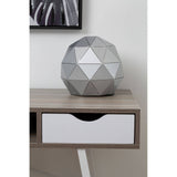 Mateo Silver Finish Table Lamp