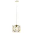 Aselo Gold Finish Pendant Lamp