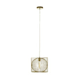 Aselo Gold Finish Pendant Lamp
