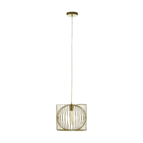 Aselo Gold Finish Pendant Lamp